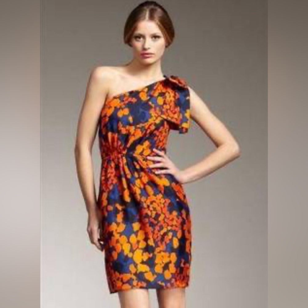 MILLY OF NEW YORK ONE SHOULDER DRESS